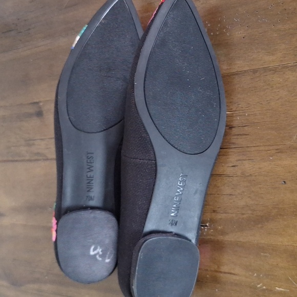 Nine West Embroidered Speakup Ballet Flats Size 7.5 - Picture 9 of 13